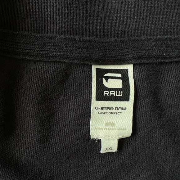 G-Star Raw Men’s Navy Long Sleeve Polo - Picture 8 of 8